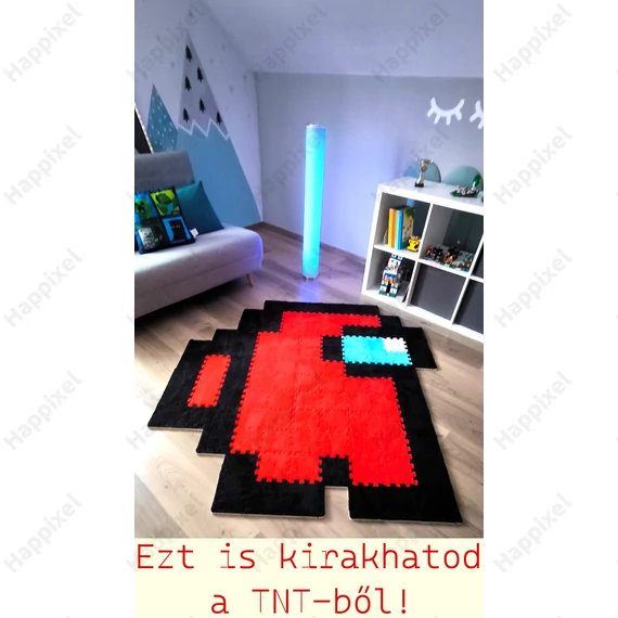 201 db Happixel  (P: 80 db, Fk: 54 db, Fh: 46 db, V.sz.: 16 db, K: 5) Minecraft tematika, TNT