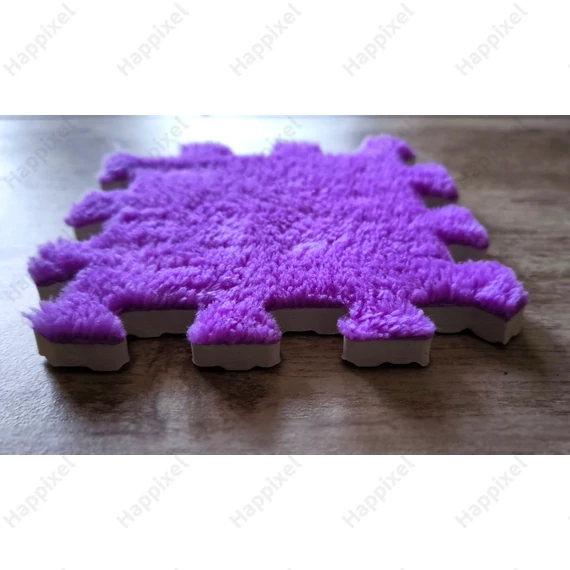 Lila színű pixel puzzleszőnyeg darab (15 x 15 cm)