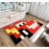 Sárga színű pixel puzzleszőnyeg darab (15 x 15 cm)