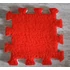 Piros színű pixel puzzleszőnyeg darab (15 x 15 cm)