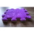 Lila színű pixel puzzleszőnyeg darab (15 x 15 cm)