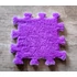 Lila színű pixel puzzleszőnyeg darab (15 x 15 cm)