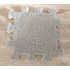 Világosszürke színű pixel puzzleszőnyeg darab (15 x 15 cm)